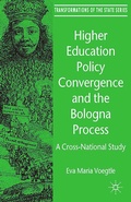 Cover: Higher Education Policy Convergence and the Bologna Process - Palgrave Macmillan