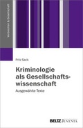 Cover: Kriminologie als Gesellschaftswissenschaft - Beltz Juventa
