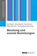 Cover: Beratung und soziale Beziehungen - Beltz Juventa