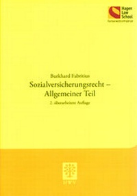 Abbildung von: Sozialversicherungsrecht - Allgemeiner Teil - Berliner Wissenschafts-Verlag