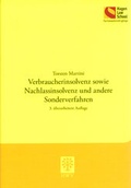 Cover: Verbraucherinsolvenz sowie Nachlassinsolvenz und andere Sonderverfahren - Berliner Wissenschafts-Verlag