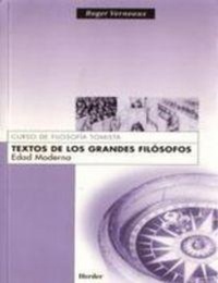 Abbildung von: Textos de los grandes filósofos - Herder Editorial