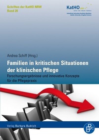 Abbildung von: Familien in kritischen Situationen der klinischen Pflege - Verlag Barbara Budrich