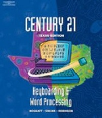 Enlarge image Cover: SE, Century 21 Keyboarding and Word Processing - South-Western