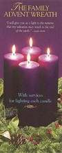 Cover: The Family Advent Wreath Three Panel Brochure - Abingdon Press