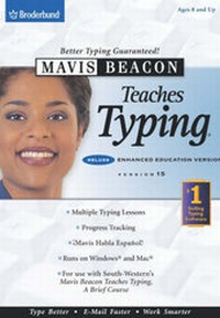 Enlarge image Cover: Mavis Beacon Teaches Typing: Text - South Western Educational Publishing