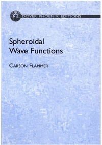 Abbildung von: Spheroidal Wave Functions - Dover Publications