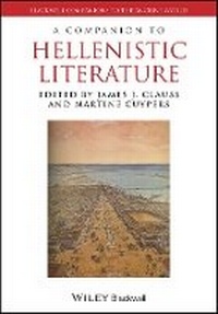 Enlarge image Cover: A Companion to Hellenistic Literature - Wiley