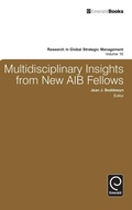 Cover: Multidisciplinary Insights from New AIB Fellows - Emerald Group Publishing Limited