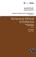 Cover: Achieving Ethical Excellence - Emerald Group Publishing Limited
