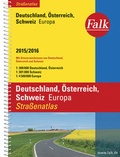 Cover: Falk Stra&szlig;enatlas Deutschland, &Ouml;sterreich, Schweiz, Europa 2015/2016 1:300 000 - MAIRDUMONT