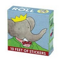 Enlarge image Cover: Babar Sticker Roll - Galison