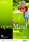 Cover: openMind 2nd Edition AE Level 1 Student's Book Pack Premium - Macmillan Education