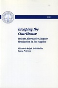 Cover: Escaping the Courthouse - RAND