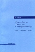 Cover: Perspectives on Theater Air Campaign Planning - RAND