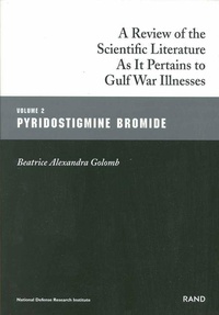 Abbildung von: A Review of the Scientific Literature as it Pertains to Gulf War Illnesses: Pyridostigmine Bromide v. 2 - RAND