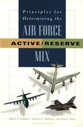 Cover: Principles for Determining the Air Force Active/reserve Mix - RAND