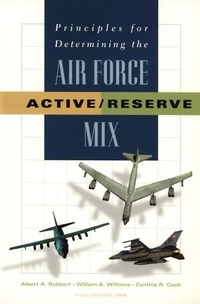 Enlarge image Cover: Principles for Determining the Air Force Active/reserve Mix - RAND