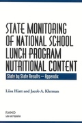 Cover: State Monitoring of National School Lunch Program Nutritional Content: State by State Results: 2002 - RAND