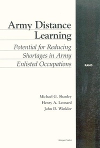 Enlarge image Cover: Army Distance Learning - RAND