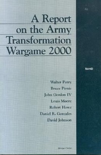 Enlarge image Cover: Report on the Army Transformation Wargame 2000 - RAND