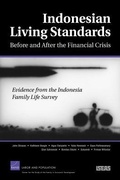Cover: Indonesdian Living Standards Before and After the Financial Crisis - RAND