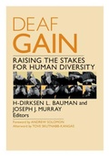 Cover: Deaf Gain - University of Minnesota Press