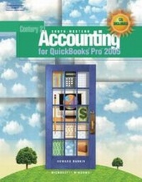 Abbildung von: South-Western Accounting for QuickBooks (R) Pro 2005 - South-Western