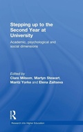 Cover: Stepping up to the Second Year at University - Routledge