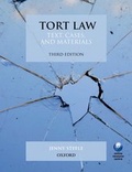 Cover: Tort Law - Oxford University Press