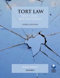 Enlarge image Cover: Tort Law - Oxford University Press