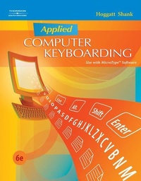 Abbildung von: Applied Computer Keyboarding - Keyboarding Production
