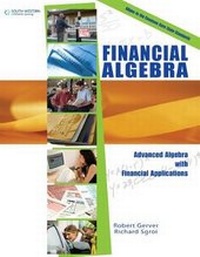 Enlarge image Cover: Workbook for Gerver/Sgroi's Financial Algebra - South Western Educational Publishing