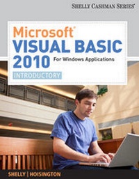 Abbildung von: Microsoft Visual Basic 2010 for Windows Applications - Cengage Learning, Inc