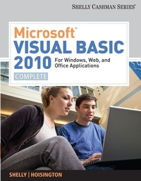 Abbildung von: Microsoft Visual Basic 2010 for Windows, Web, and Office Applications - Cengage Learning