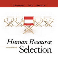 Enlarge image Cover: Human Resource Selection - South-Western