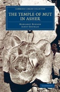 Cover: The Temple of Mut in Asher - Cambridge University Press