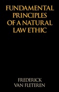 Cover: Fundamental Principles of a Natural Law Ethic - Xlibris Us