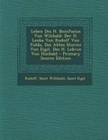 Cover: Leben Des H. Bonifazius Von Wilibald - Nabu Press