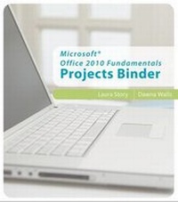 Enlarge image Cover: Microsoft (R) Office 2010 Fundamentals Projects Binder - South-Western