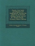 Cover: Family Tree Book - Nabu Press