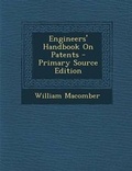 Cover: Engineers' Handbook on Patents - Nabu Press