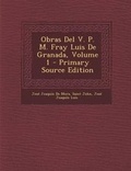 Cover: Obras del V. P. M. Fray Luis de Granada, Volume 1 - Nabu Press