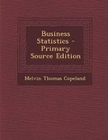 Cover: Business Statistics - Nabu Press