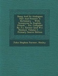 Cover: Slang and Its Analogues Past and Present - Nabu Press