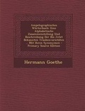 Cover: Ampelographisches Worterbuch - Nabu Press