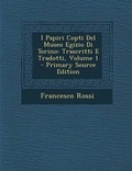 Cover: I Papiri Copti del Museo Egizio Di Torino - Nabu Press