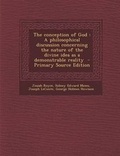 Cover: The Conception of God - Nabu Press