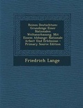 Cover: Reines Deutschtum - Nabu Press