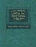Cover: Fifty Lessons in Training for Service - Nabu Press